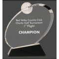 CRY013 Premier Oblong Golf Award
